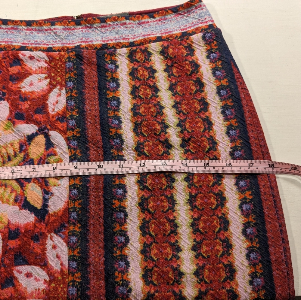 SOLD - ❤️🩷 Anthropologie Maeve Marala Floral Pencil Skirt, M - Picture 12 of 13